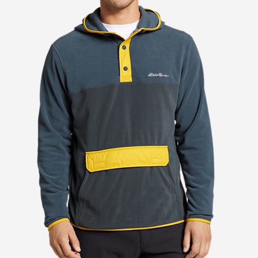 Quest Fleece Snap Packable Anorak